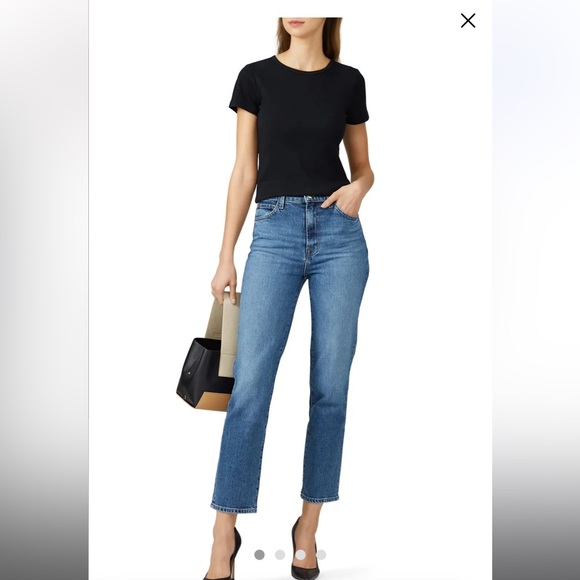 J brand Jules high-rise ankle straight - Picture 3 of 10